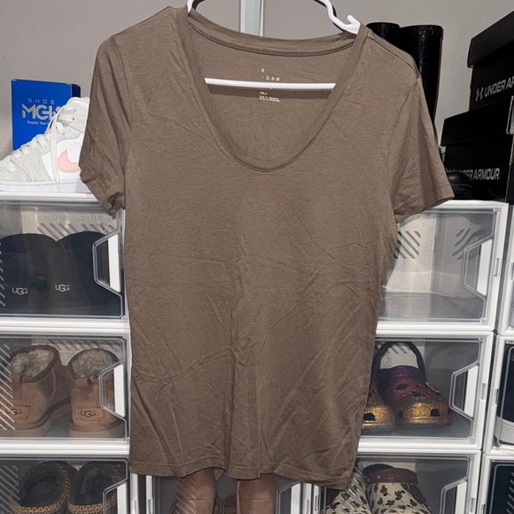 a new day Tan Short Sleeve Tee - Picture 1 of 2